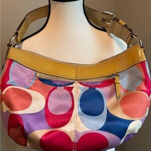 Coach Scarf Shoulder Bag